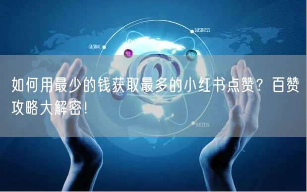 如何用最少的钱获取最多的小红书点赞？百赞攻略大解密！