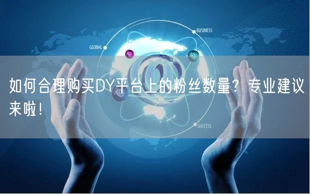 如何合理购买DY平台上的粉丝数量?专业建议来啦!