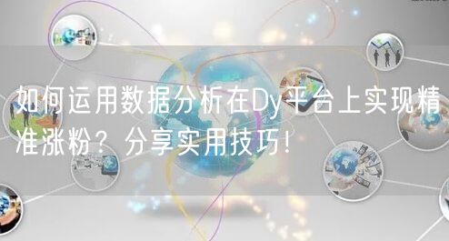 如何运用数据分析在Dy平台上实现精准涨粉?分享实用技巧!
