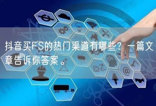 抖音买FS的热门渠道有哪些?一篇文章告诉你答案。