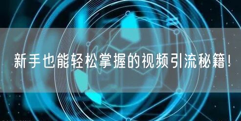 新手也能轻松掌握的视频引流秘籍!